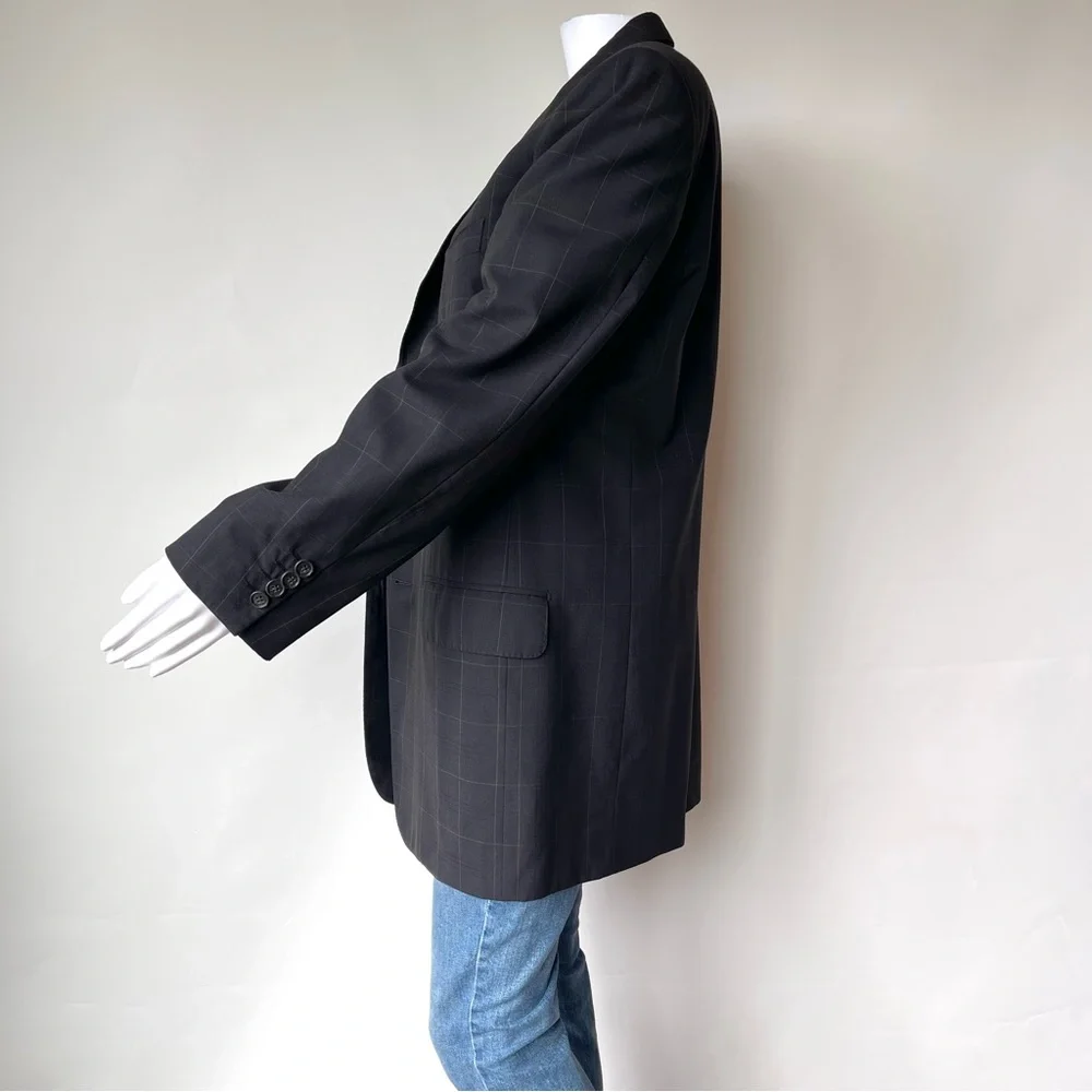 Corneliani Extra Fine Virgin Wool 3 Button Tailored Blazer IT50R US40R